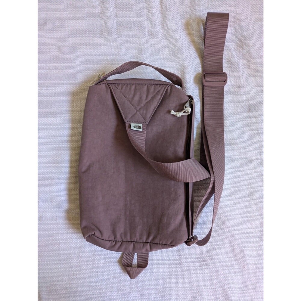 North Face New Berkeley Crossbody Bag In Mauve Purple - Picture 3 of 8